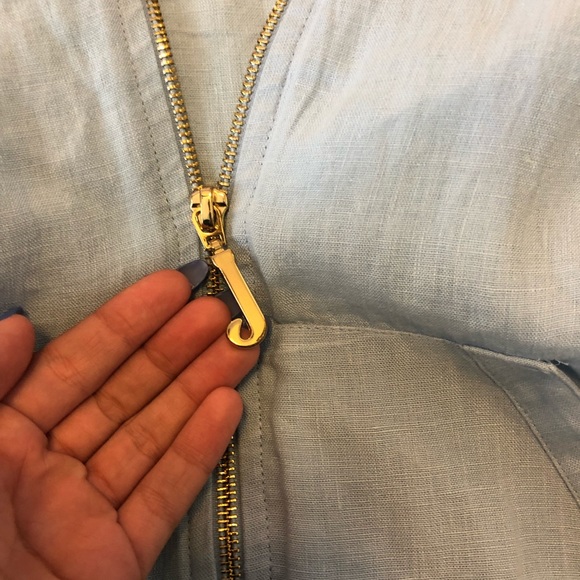 Juicy couture Light blue zip sweater - Picture 3 of 8